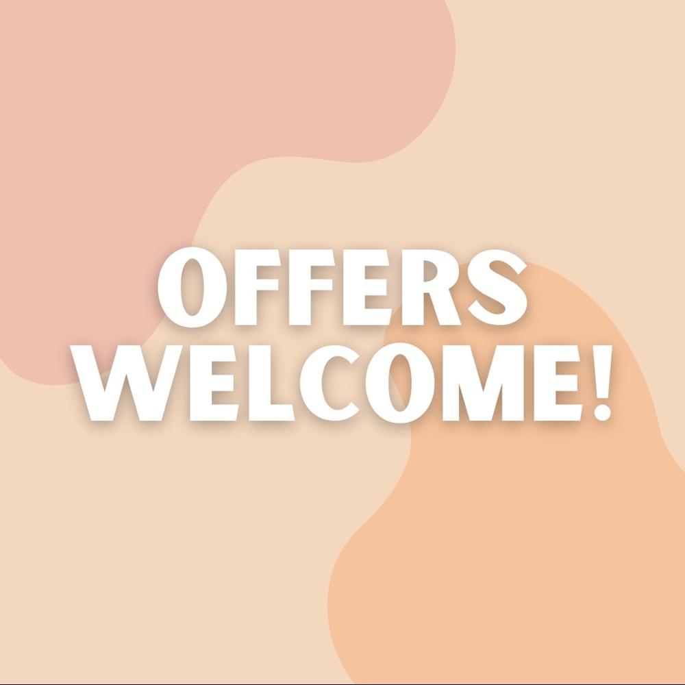 🤍OFFERS WELCOME!🤍